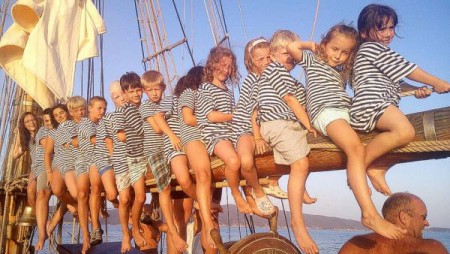 Malé korzárky na prázdninách 2018. Foto: Josef Dvorský.